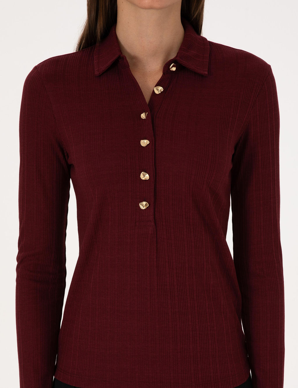Vi_ne Slim Fit _rme Bluz - Pierre cardin фото 6