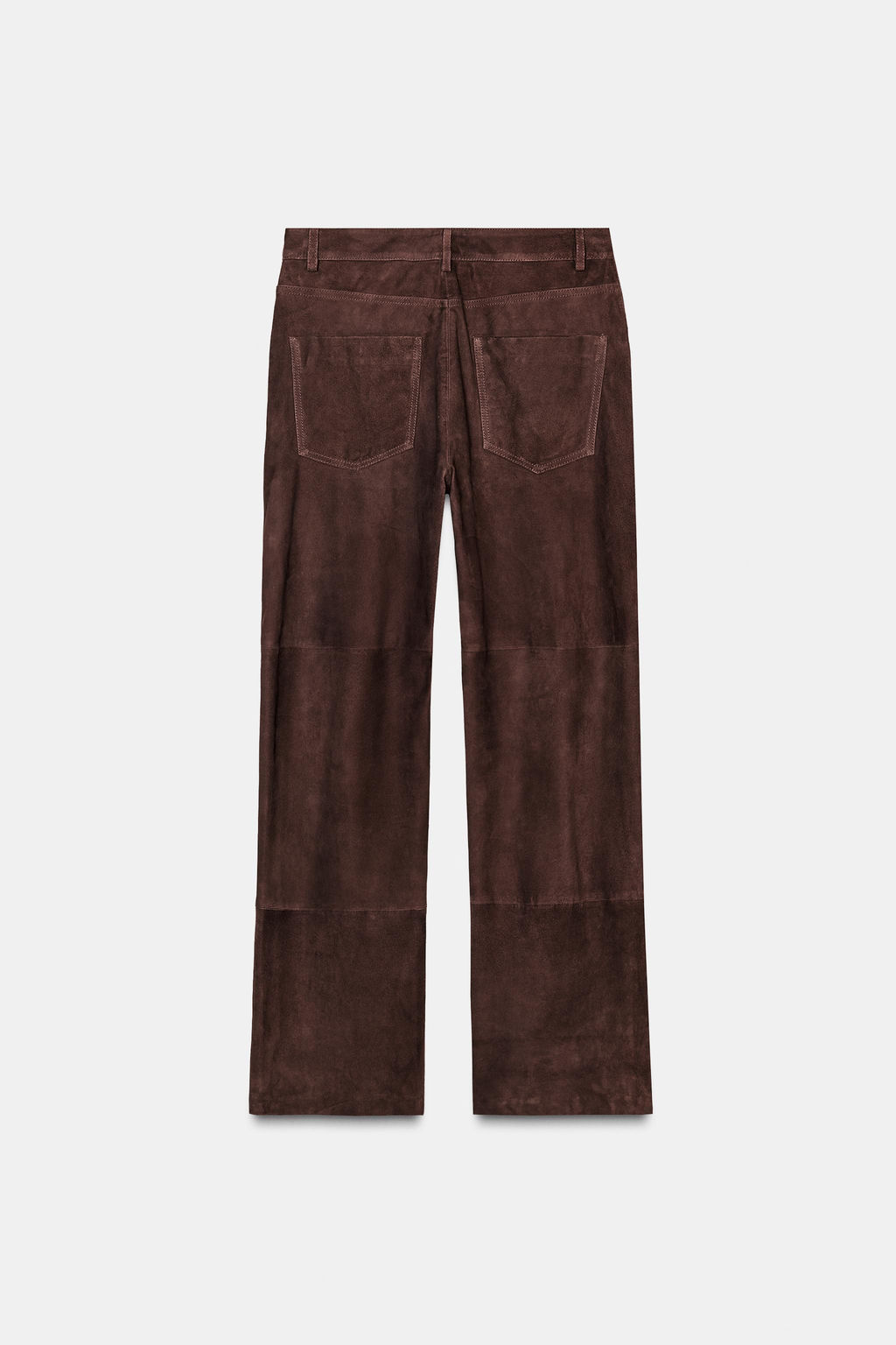 ZW COLLECTION LIMITED EDITION 100% SUEDE TROUSERS
