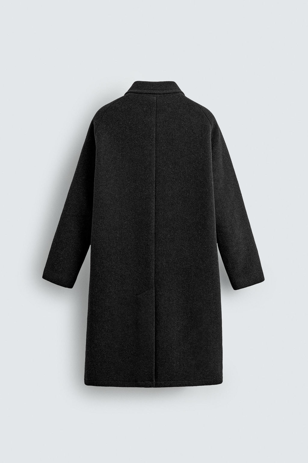 WOOL COAT WITH POCKETS - Zara фото 9