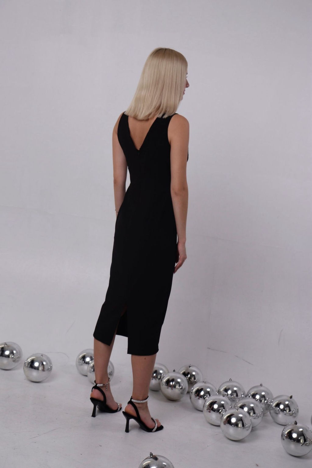 Платье вечернее чёрное - Martichelli фото 7