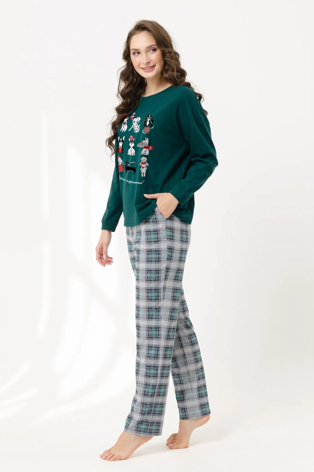 Пижама женская Чудеса случаются - Оптима фото 4