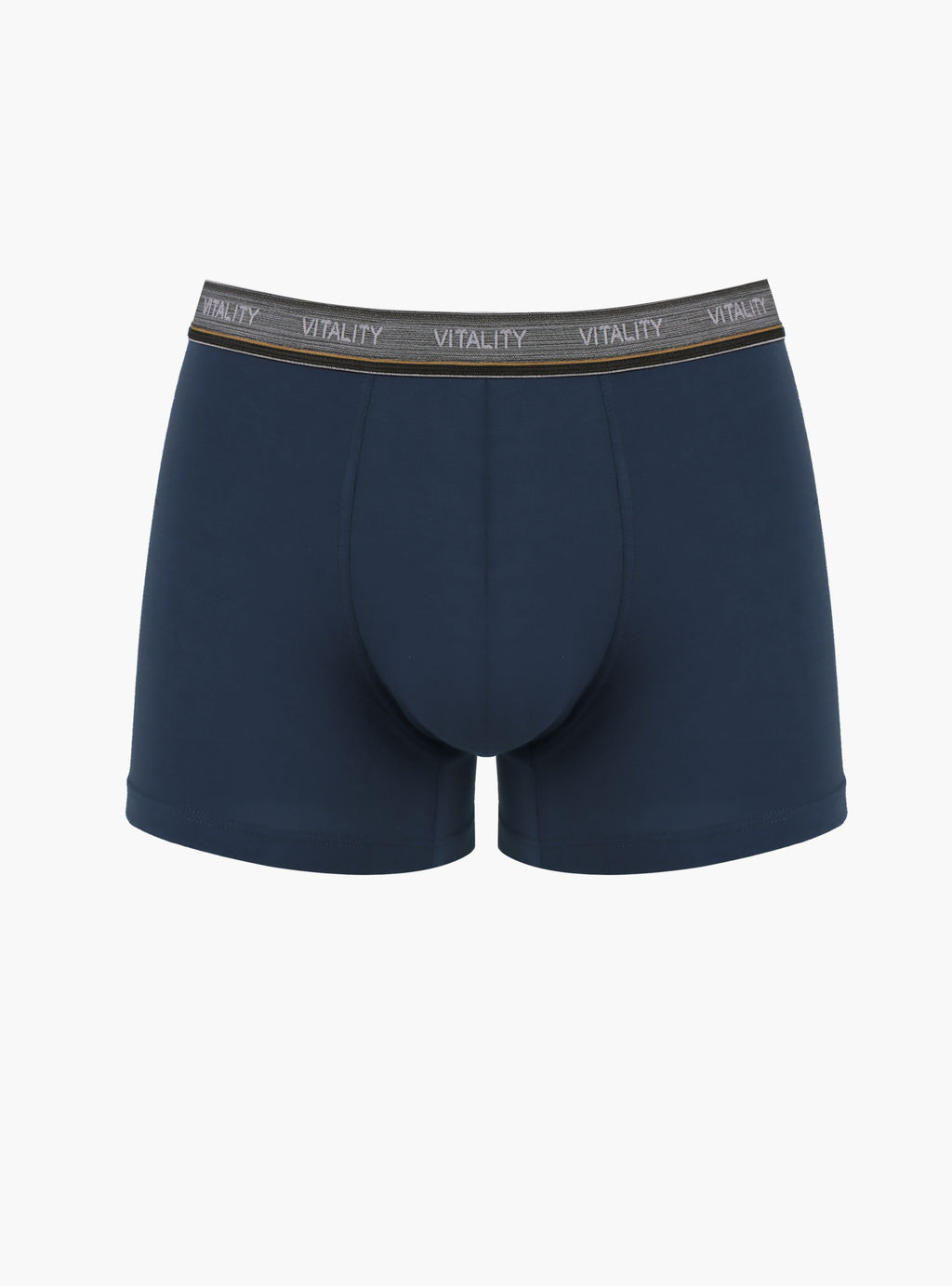 Синие хлопковые мужские боксеры Indefini (Арт. 4034MUG)