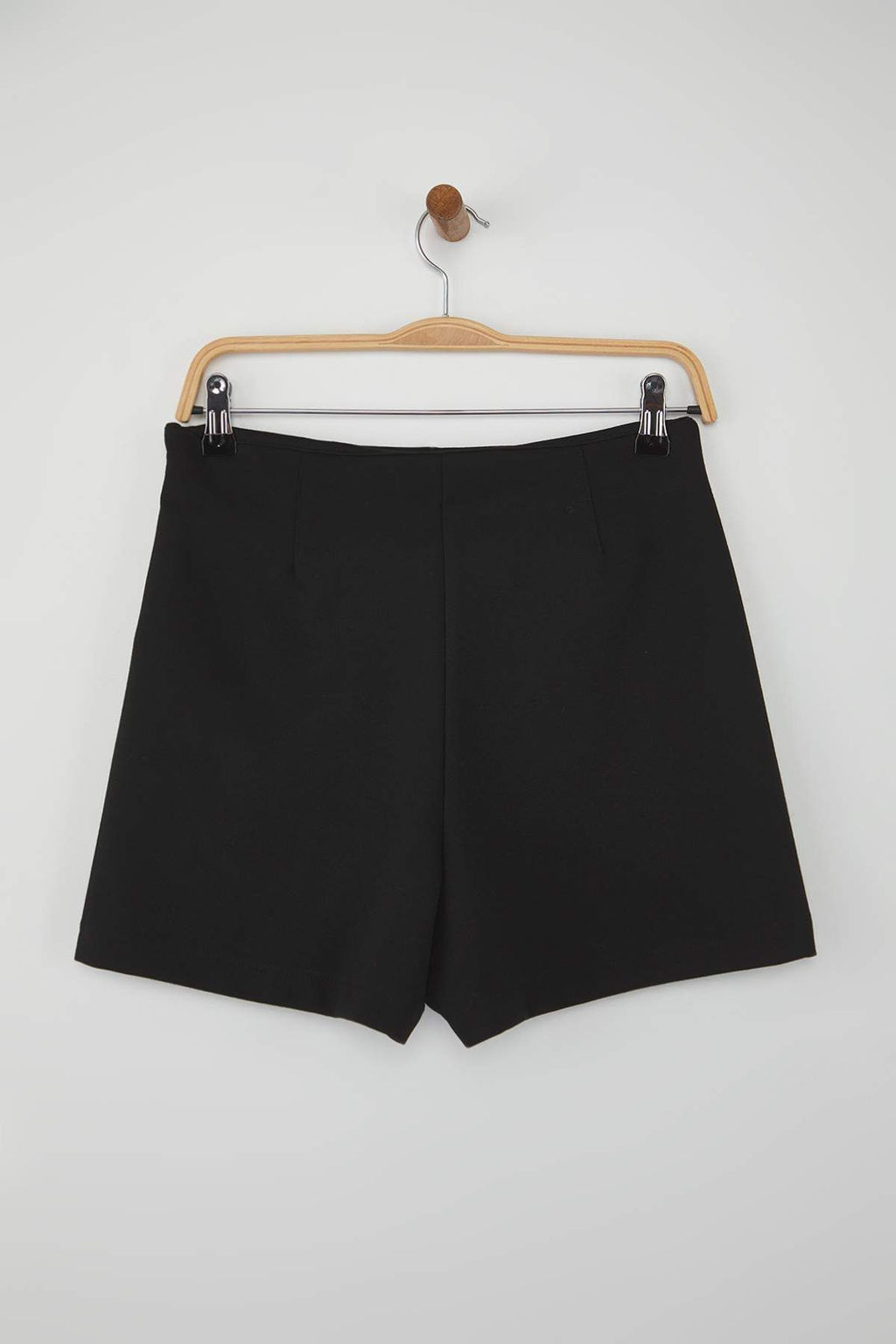 Siyah Fermuarl? Asimetrik Detayl? Bodycone/Vucuda Oturan Orme Esnek Mini Etek TWOAW26ET00019 - Trendyolmilla фото 7