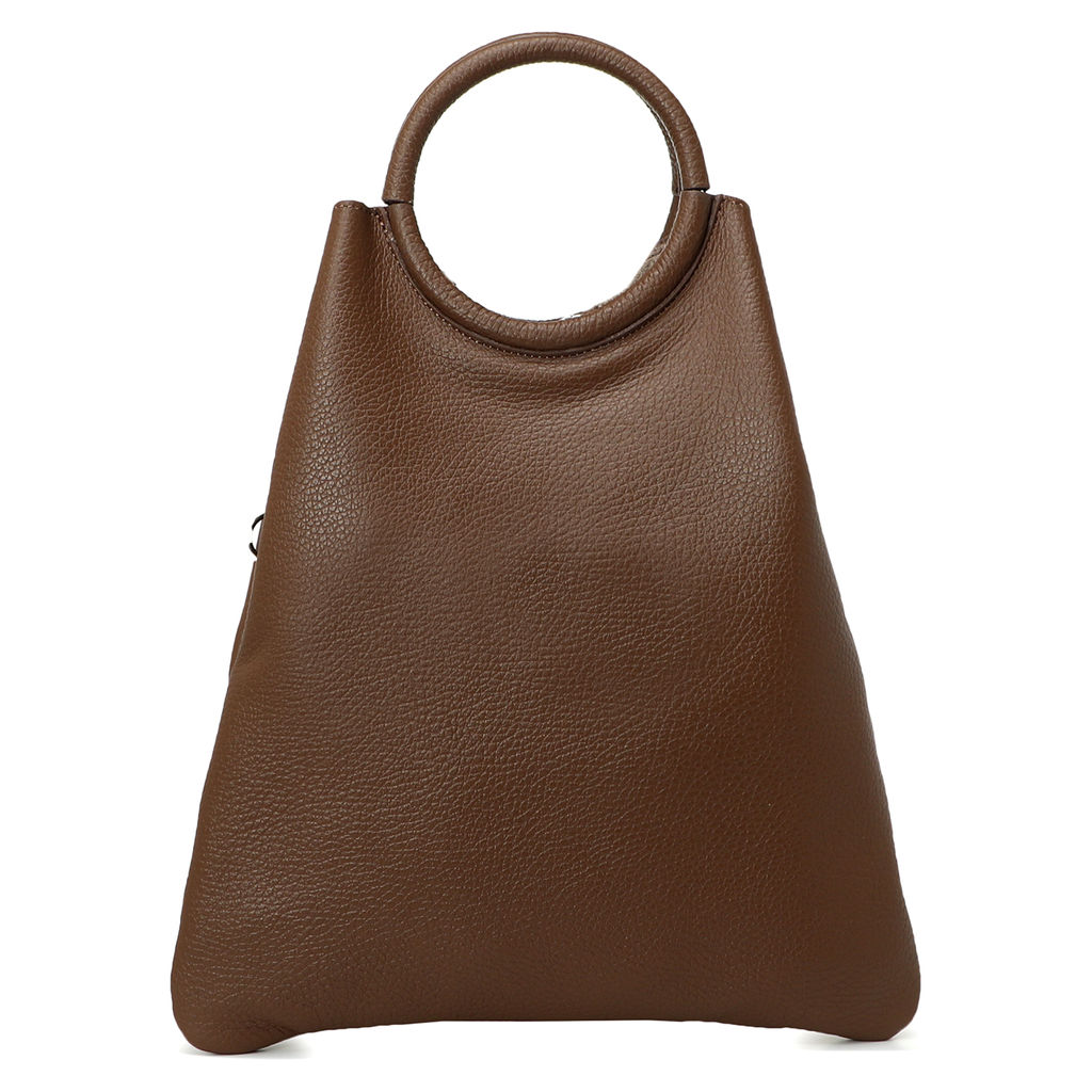 Женская сумка с ручками DIVAS BAG Артикул 3449740, бежево-коричневый