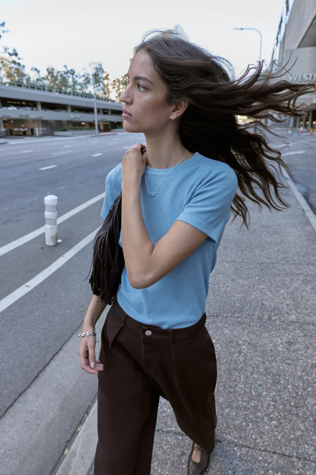 SOFT-TOUCH KNIT SHORT SLEEVE JUMPER - Zara фото 14