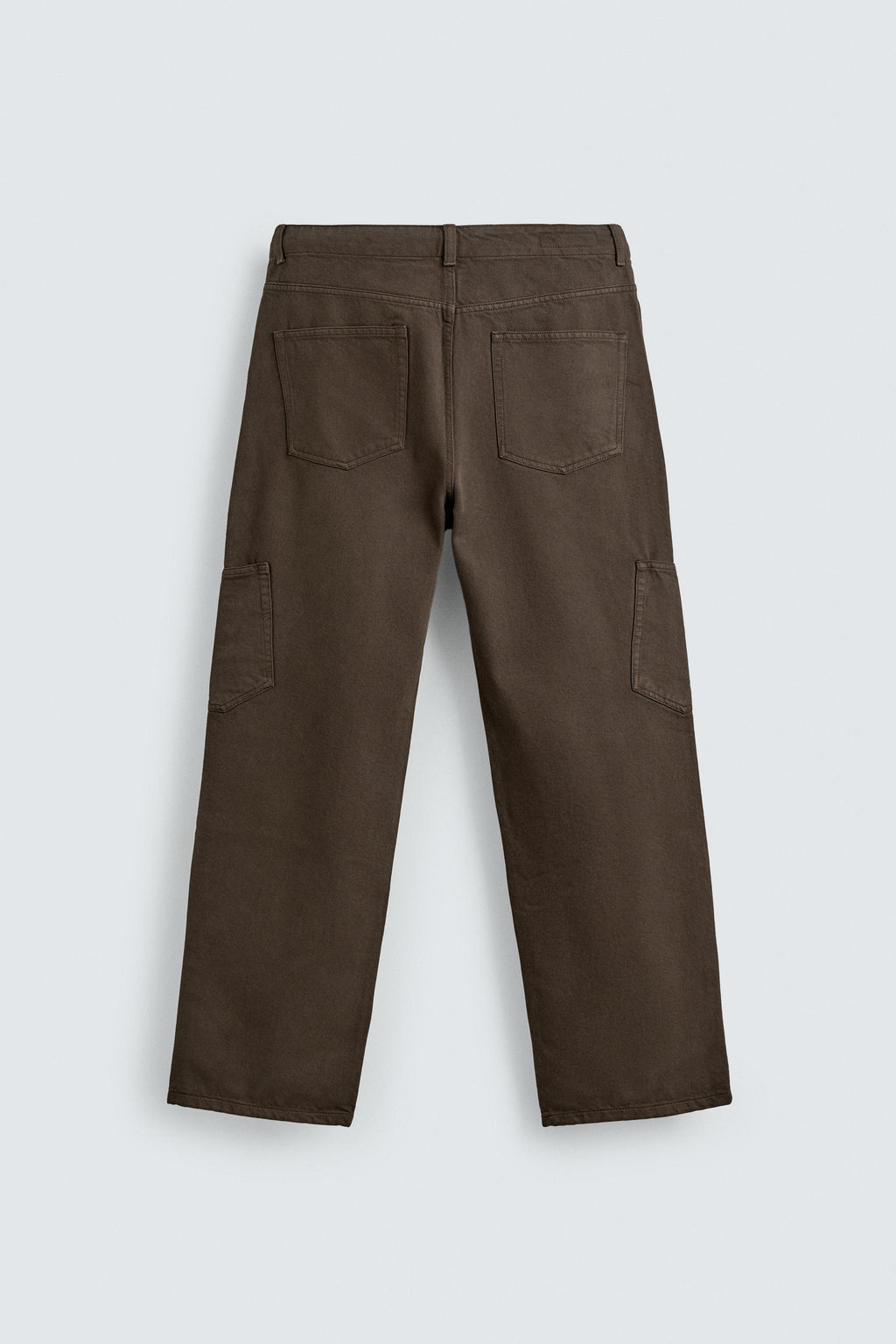 PANTAL?N CARGO STRAIGHT FIT / Marr?n - Zara фото 8