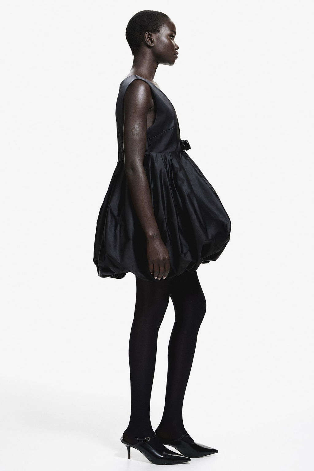 Minivestido con bajo burbuja - H&m фото 5