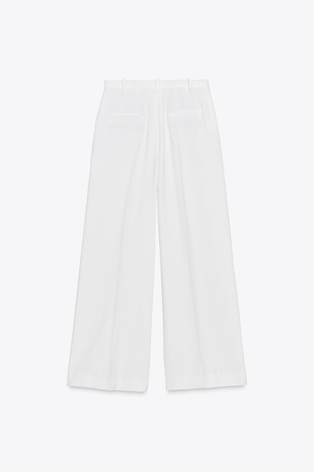 ZW COLLECTION WIDE-LEG DARTED TROUSERS - Zara фото 6