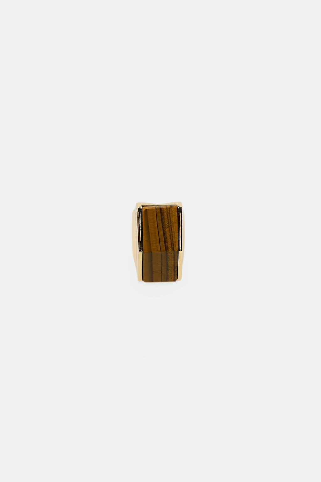 MAXI GEOMETRIC STONE RING - Zara фото 3
