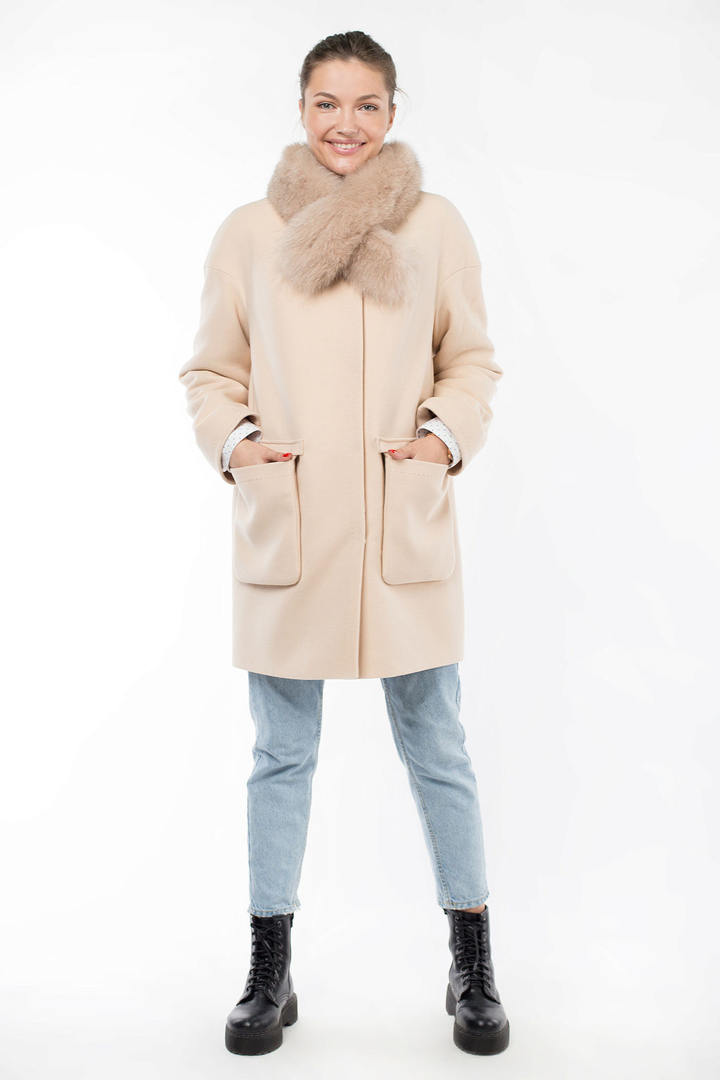 02-1798 Пальто женское утепленное