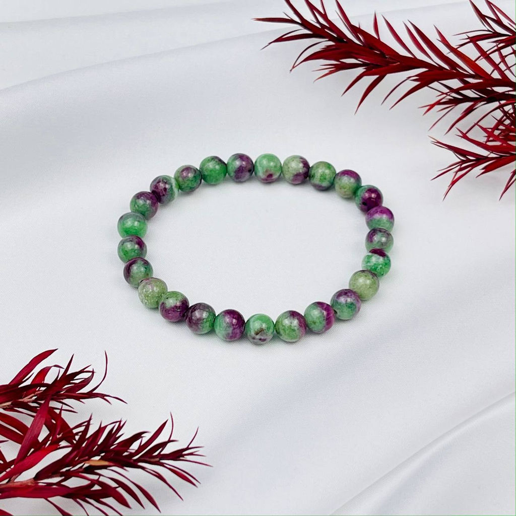 Браслет из Рубина в Цоизите - Радуга самоцветов фото 2