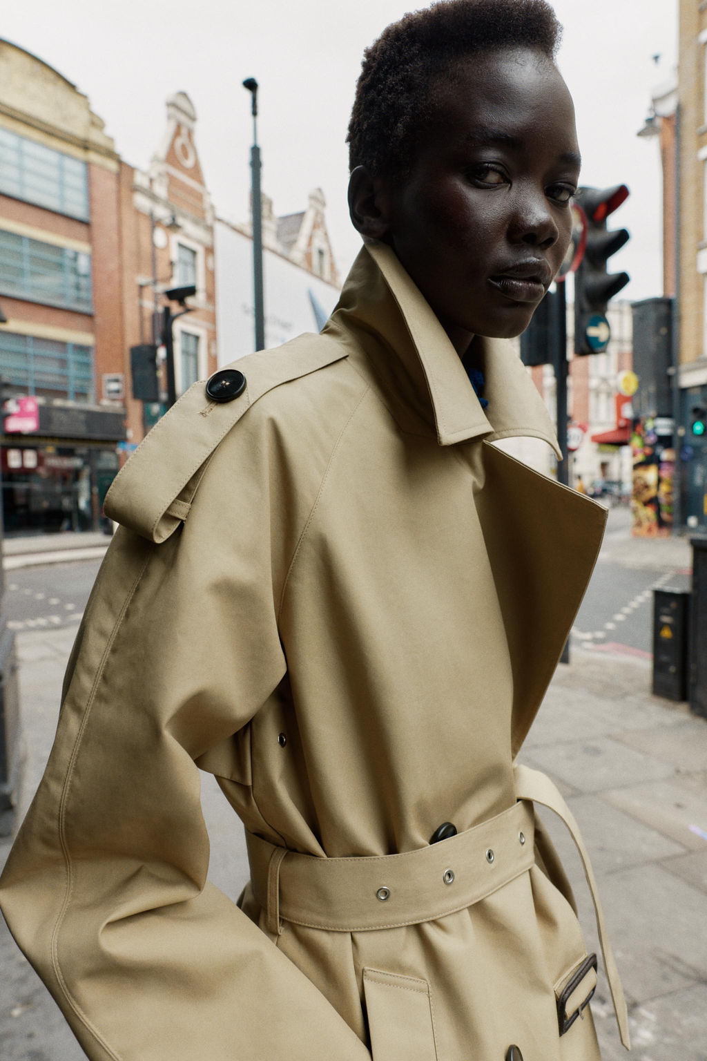 TRENCH COAT WITH BELT - Zara фото 7