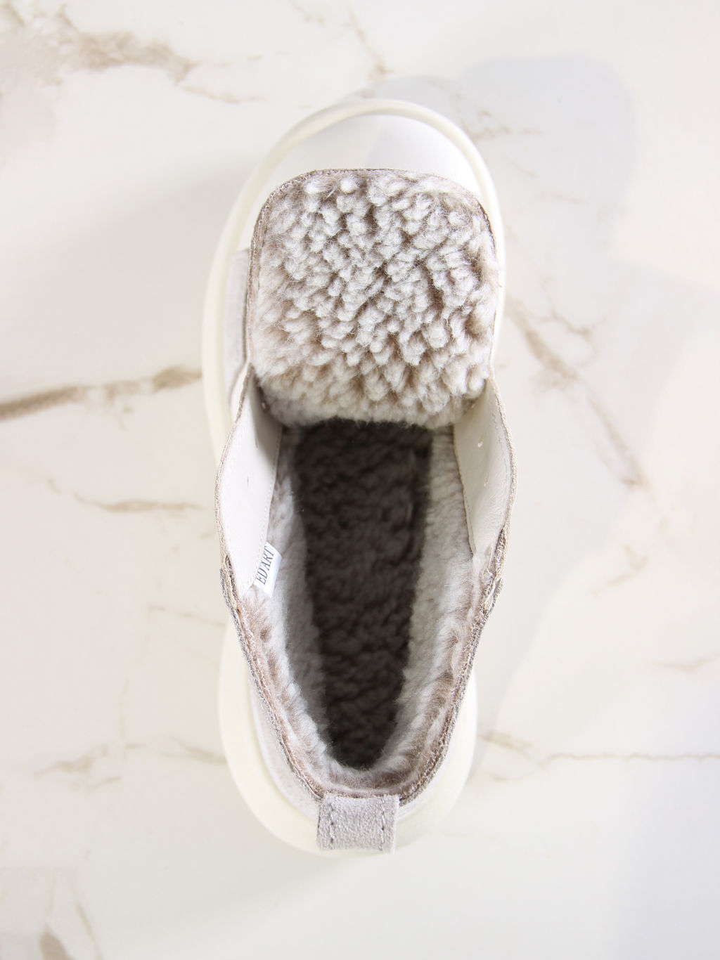 Ботинки 305.927be.Бежевый стар+каменная замша/байка