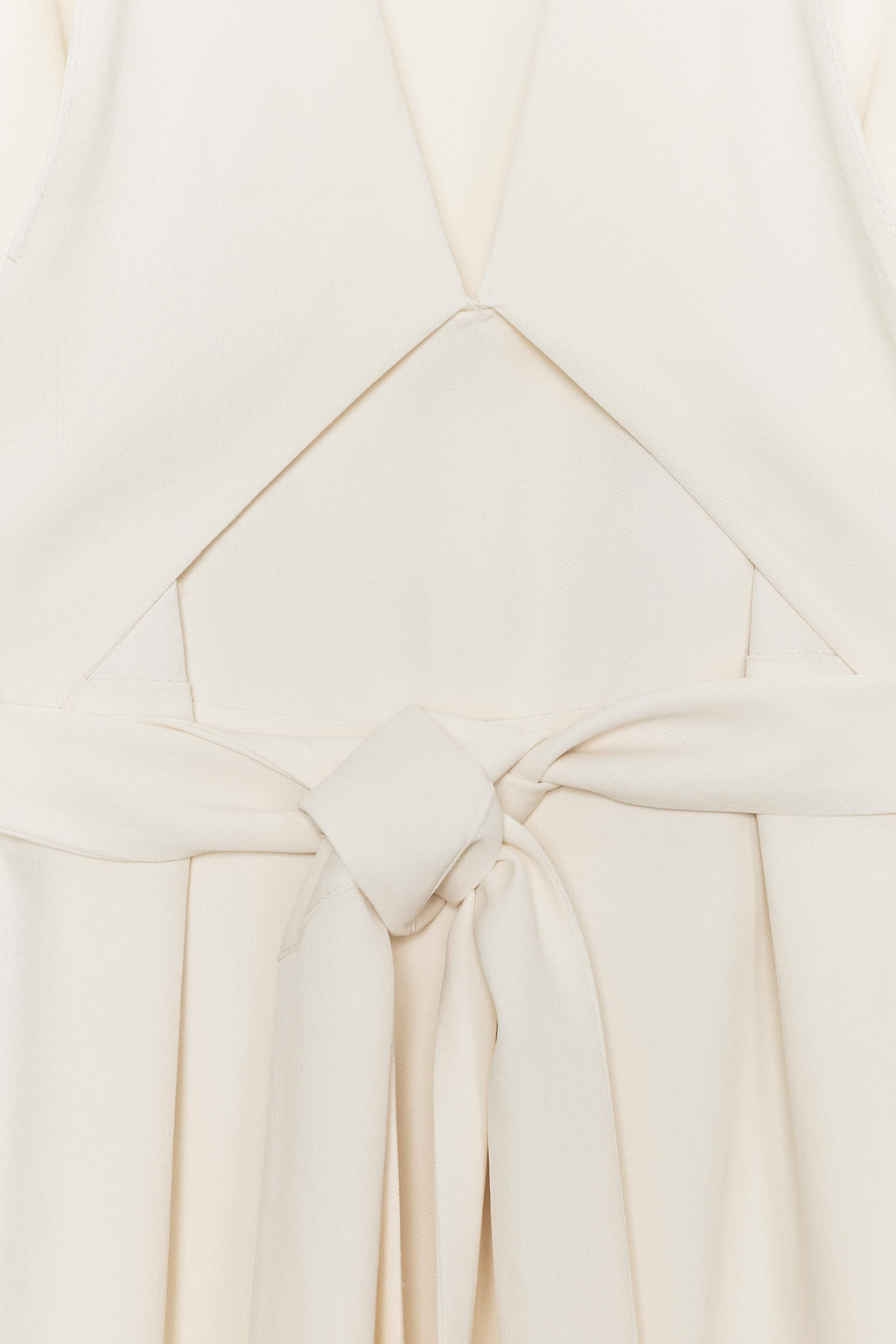 ZW COLLECTION MIDI DRESS WITH TIES - Zara фото 12