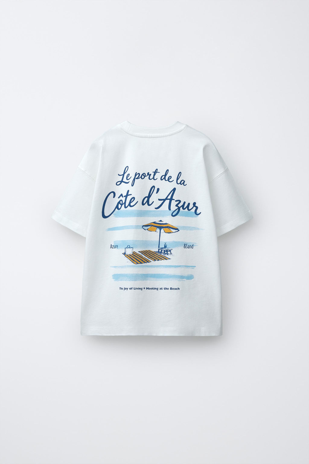 CAMISETA ESTAMPADO HAMACAS / Blanco - Zara фото 2
