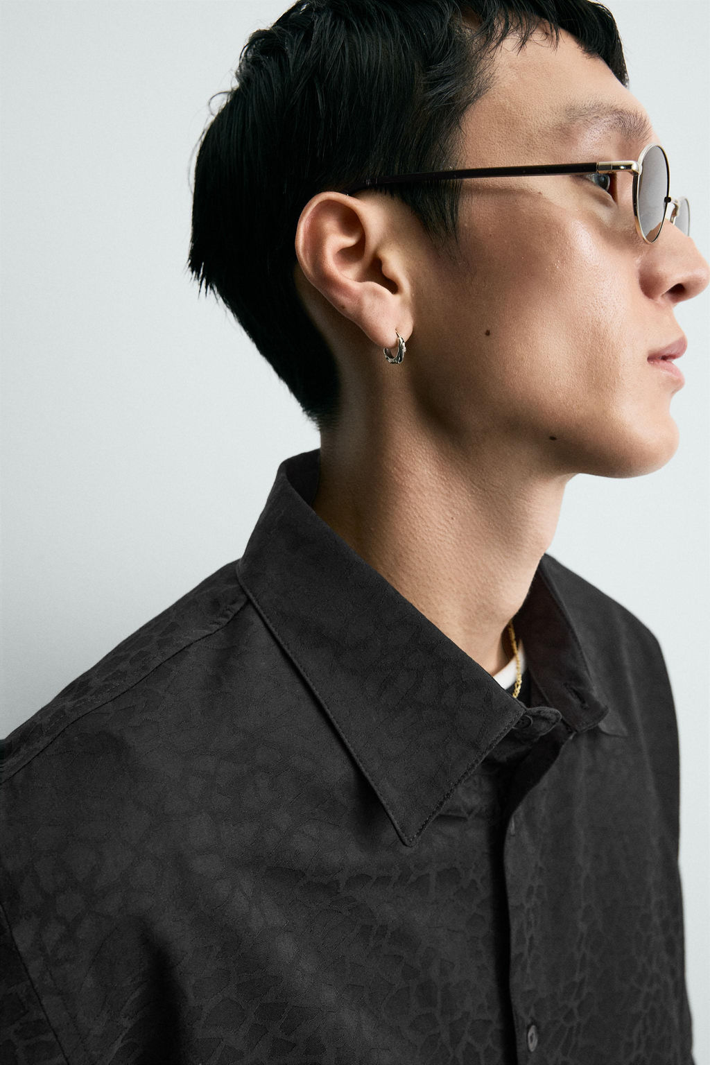 GEOMETRIC JACQUARD SHIRT - Zara фото 6