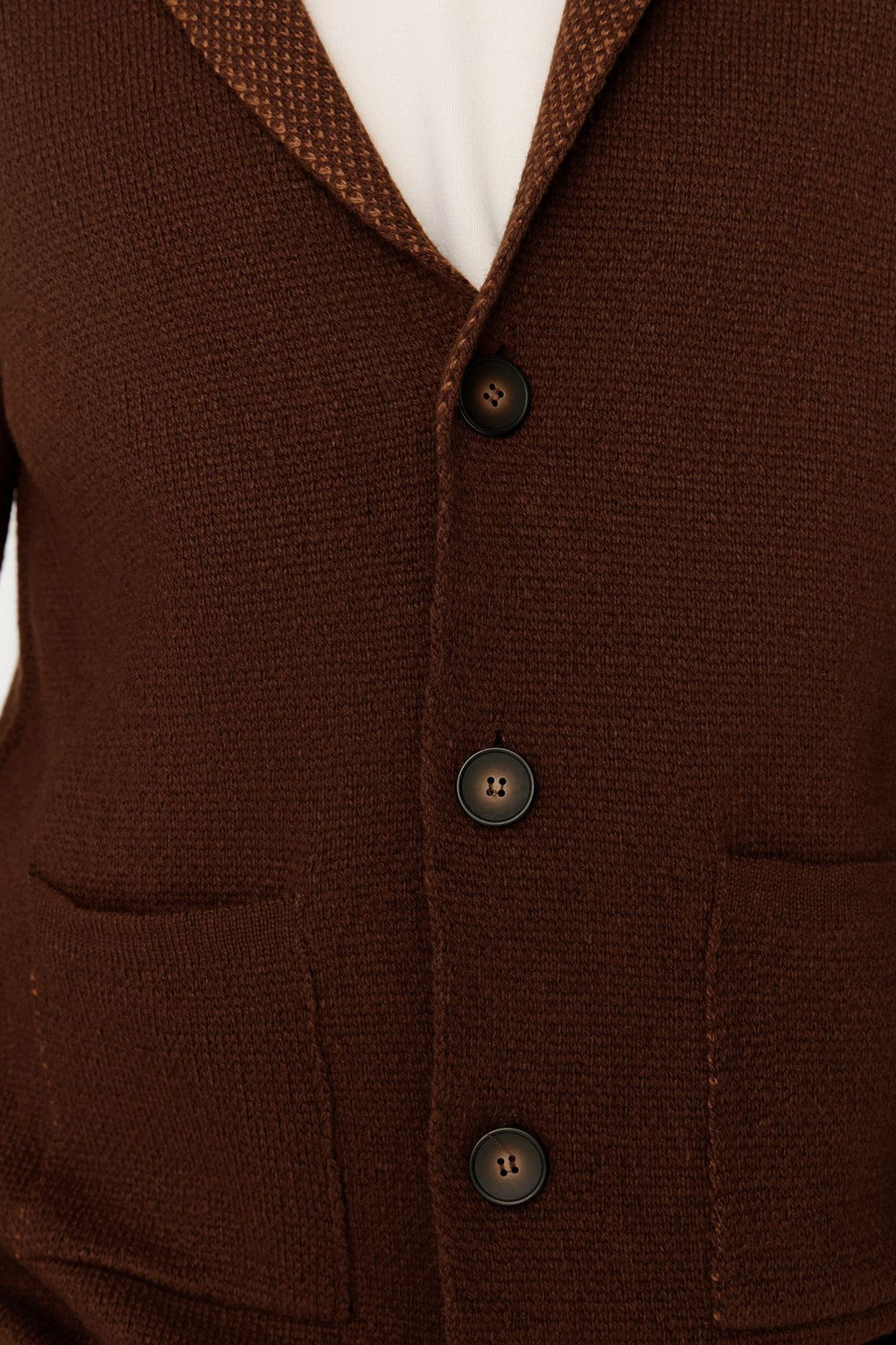 TRENDYOL MAN Antrasit Regular Fit Yunlu Yaka Triko H?rka TMNAW22HI0140 - Trendyolmilla фото 43