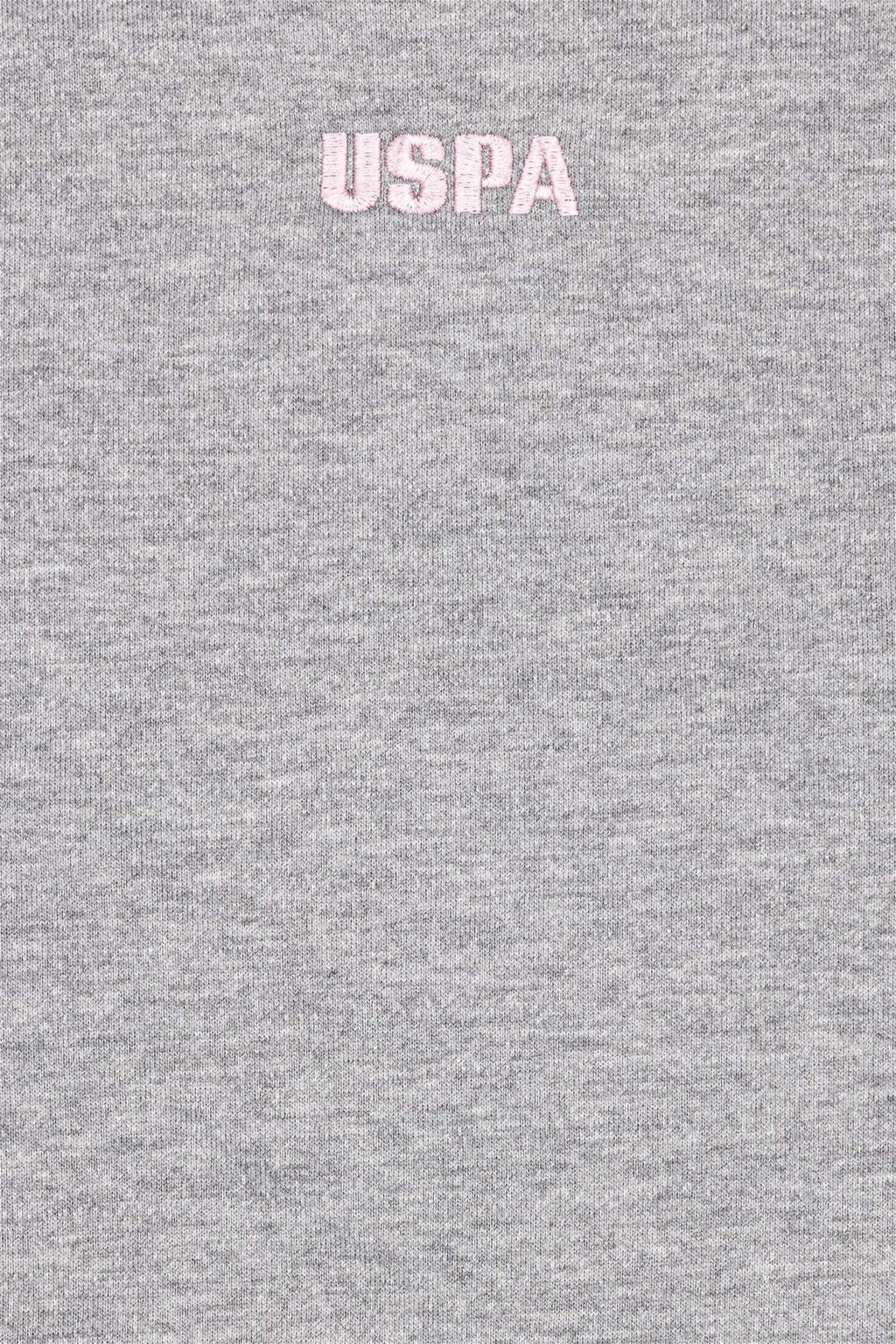 U. S. Polo Assn Детский серый меланжевый базовый свитшот с круглым вырезом - U.s. polo assn фото 6