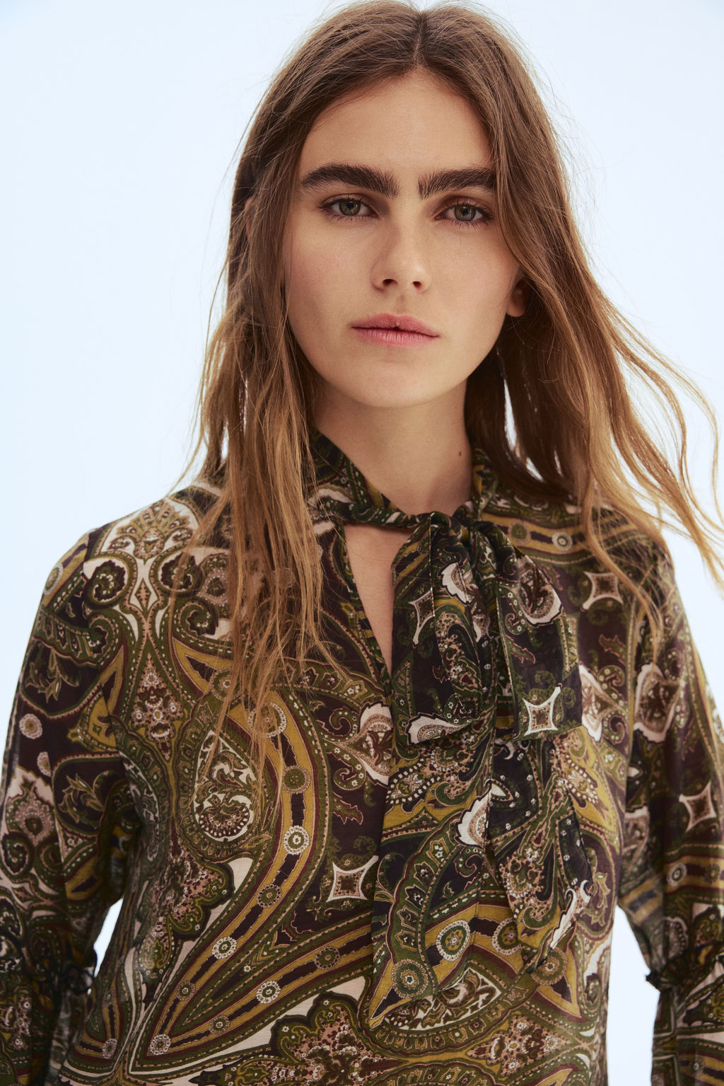Vestido con lazada - H&m фото 5