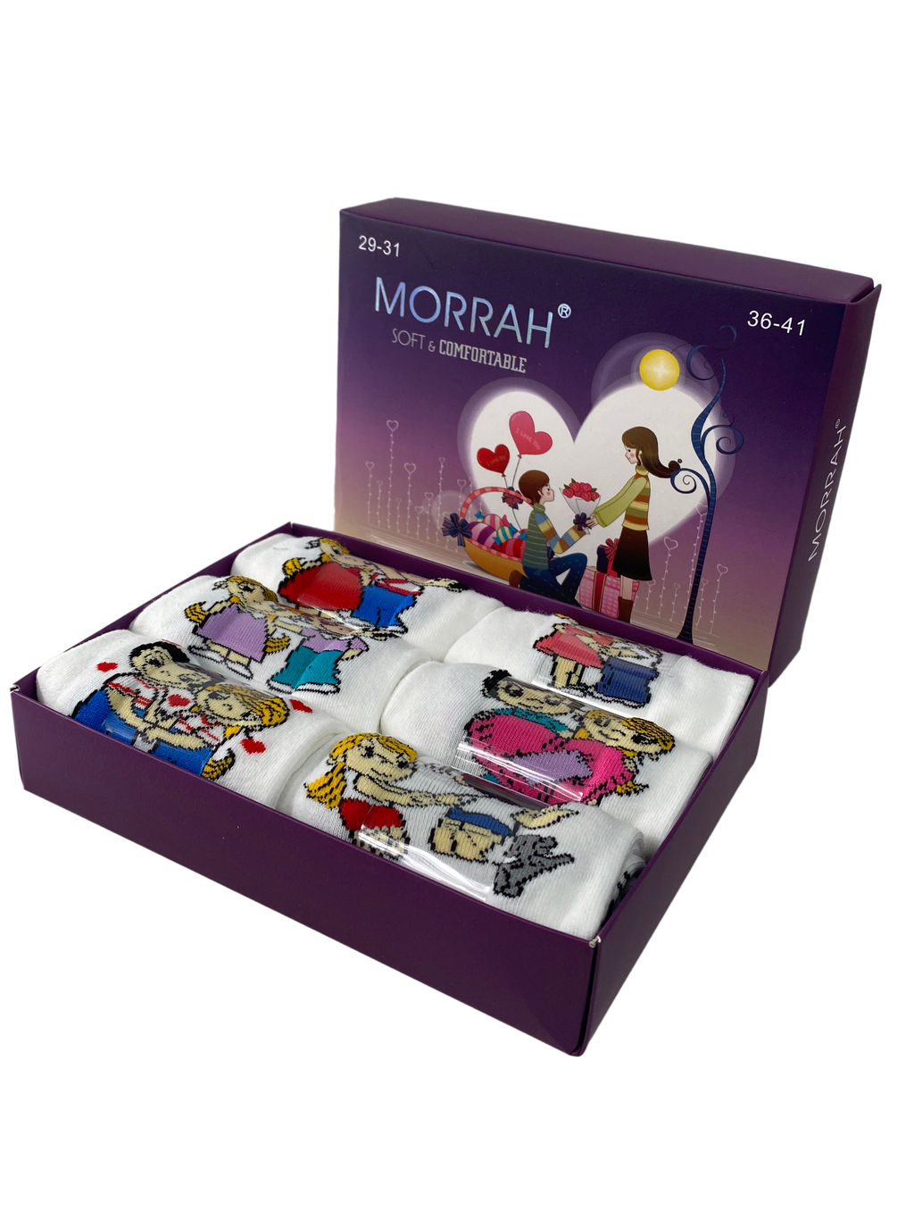 Подарочный набор женских ароматизированных носков с сюрпризом - Greta фото 40