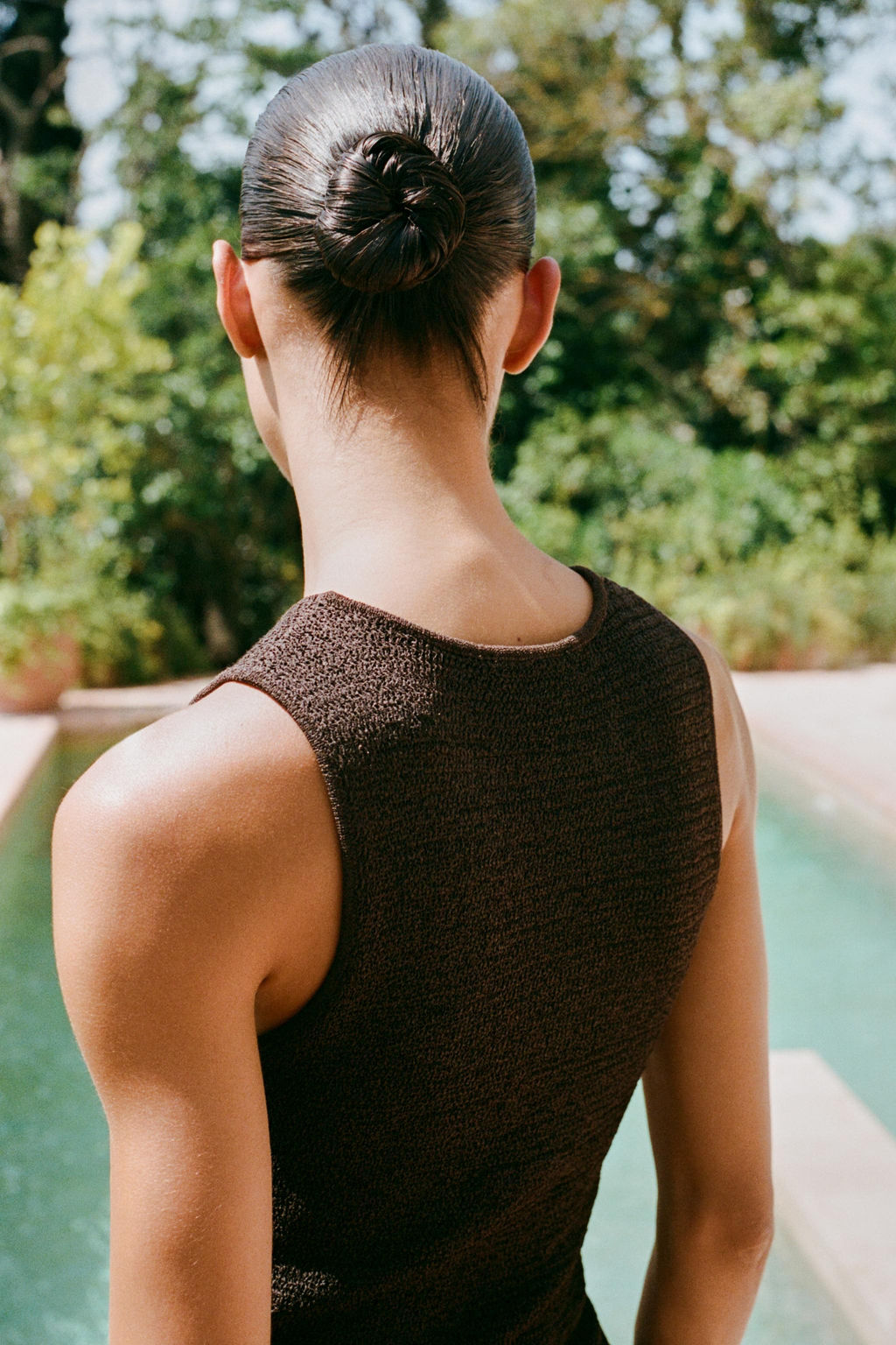 TEXTURED KNIT LONG TOP - Zara фото 2