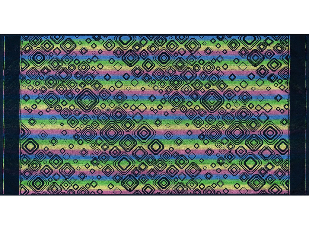 Полотенце махровое 6с102.413ж1 Мишель (т.радужка) 81х160см