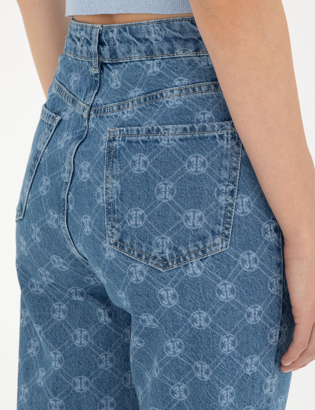 Mavi Mom Fit Jean Pantolon - Pierre cardin фото 6