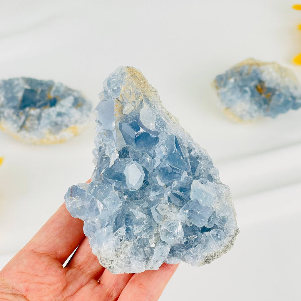 Друза Целестина - Радуга самоцветов фото 2