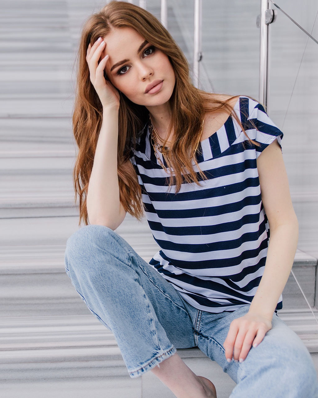 Футболка с вырезом Лодочка 36.1 - Elena sorti фото 2