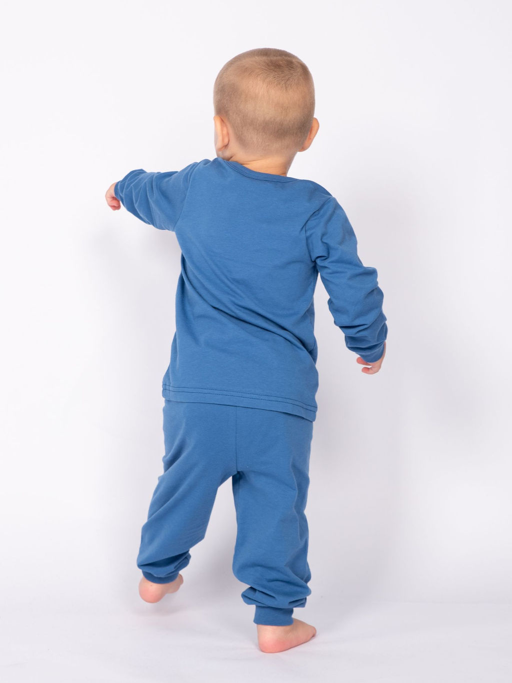 Пижама для мальчика (джемпер+брюки) 92240 Индиго* 620 Lets go - Let's go фото 3