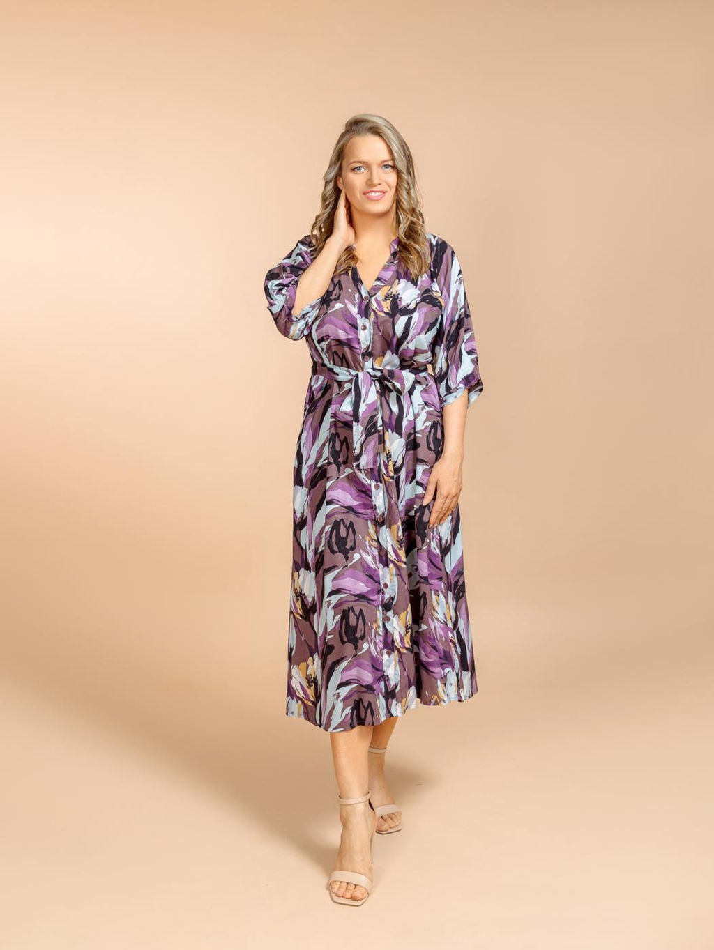 Платье (вискоза) №25-460-4 (Лето 2025) - Ганг фото 4