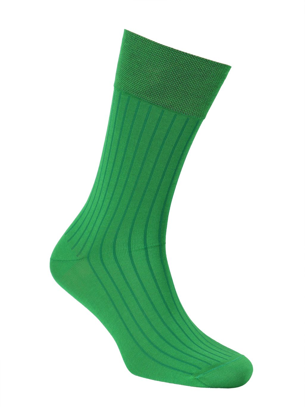 Носки мужские Opium Premium "в рубчик" зеленый