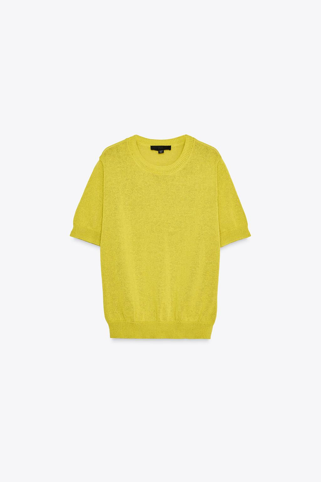 PLAIN RUSTIC KNIT TOP - Zara фото 10