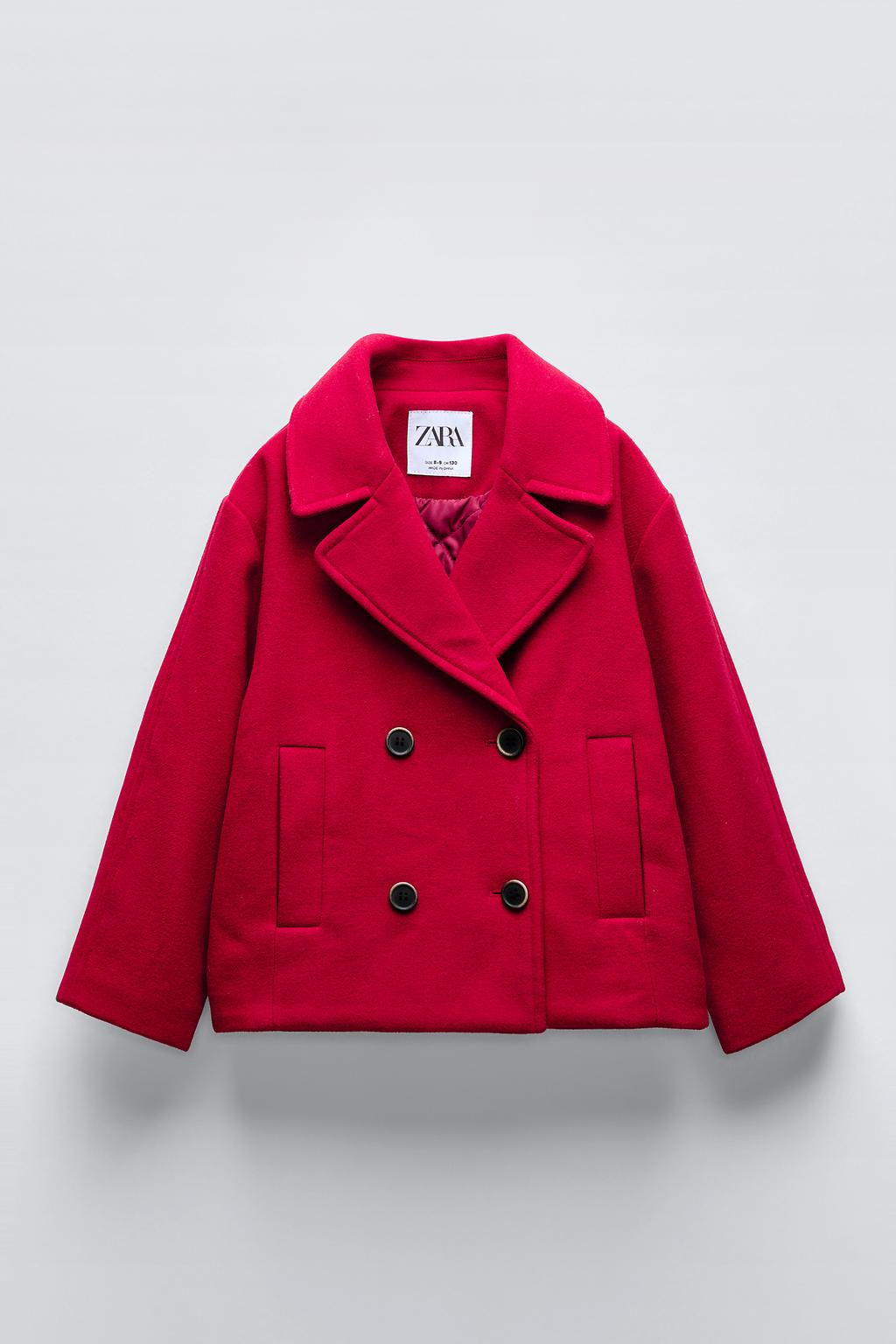 FELT TEXTURE COAT - Zara фото 2