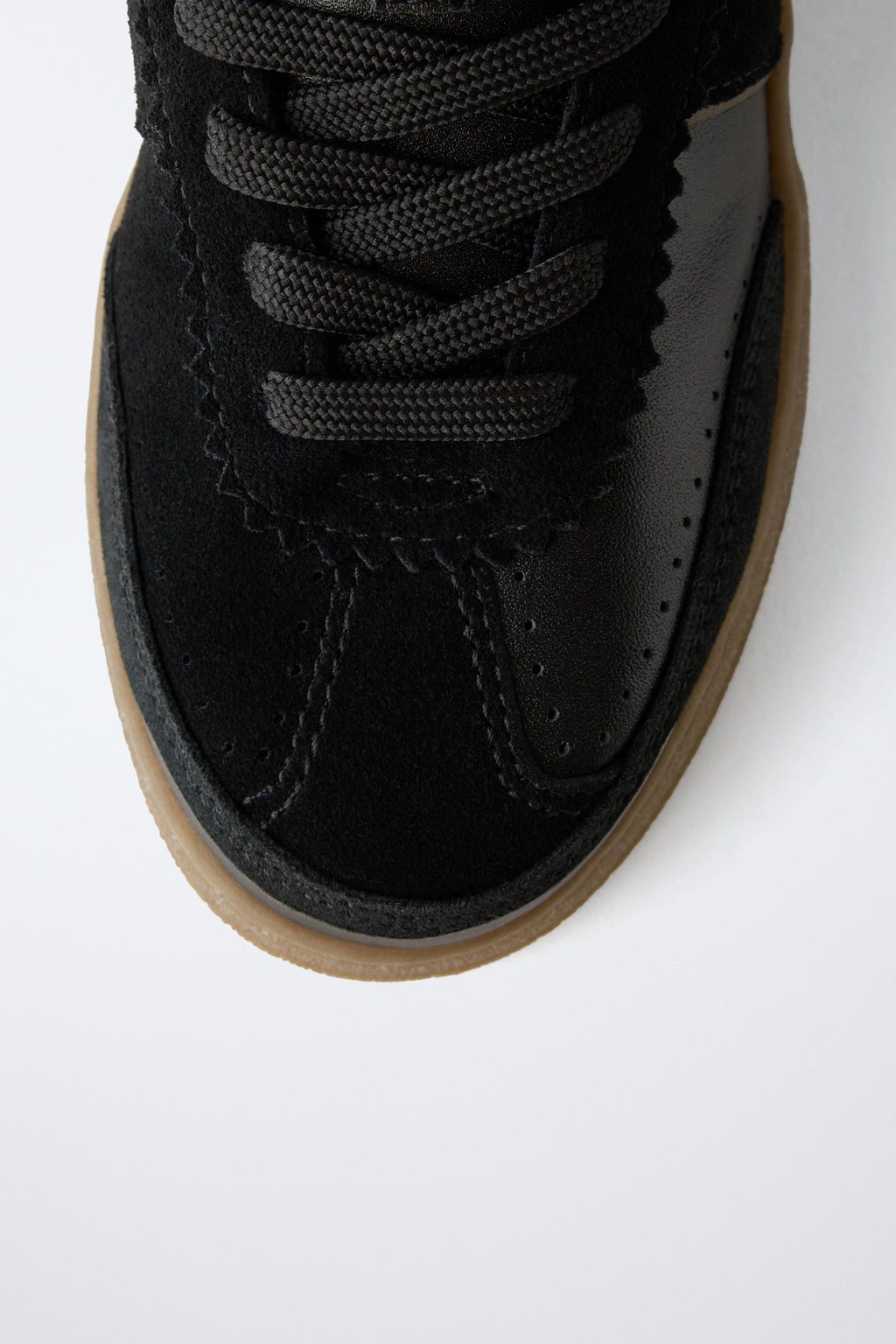 LEATHER SNEAKERS - Zara фото 4