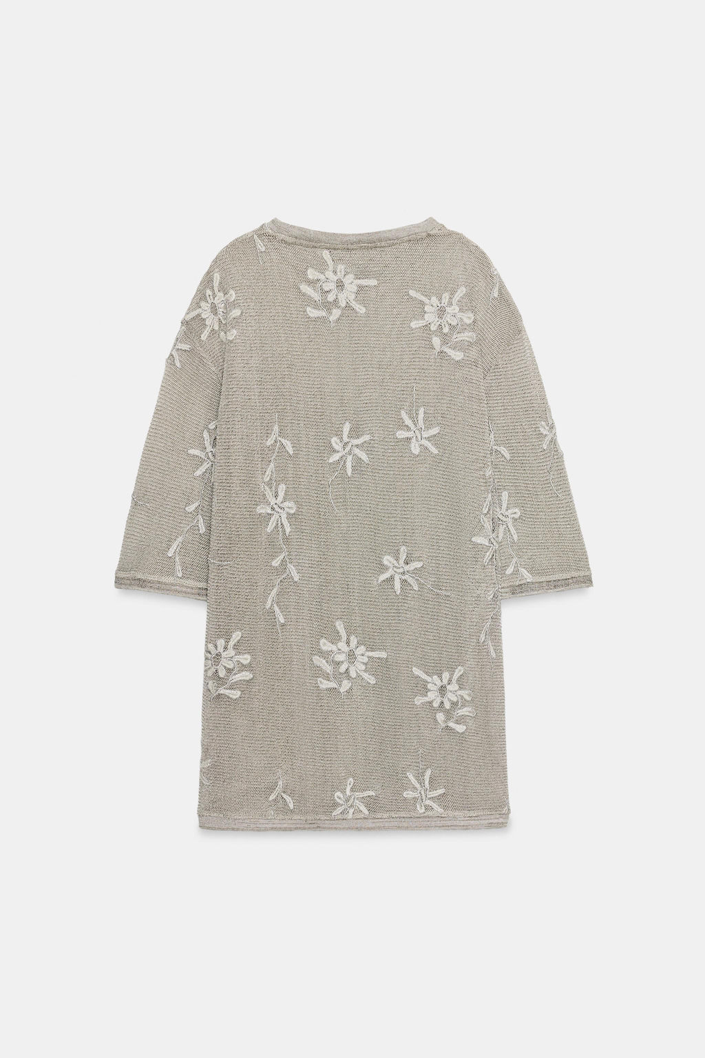 CUERPO OVERSIZE PUNTO HILO METALIZADO / Plata - Zara фото 7