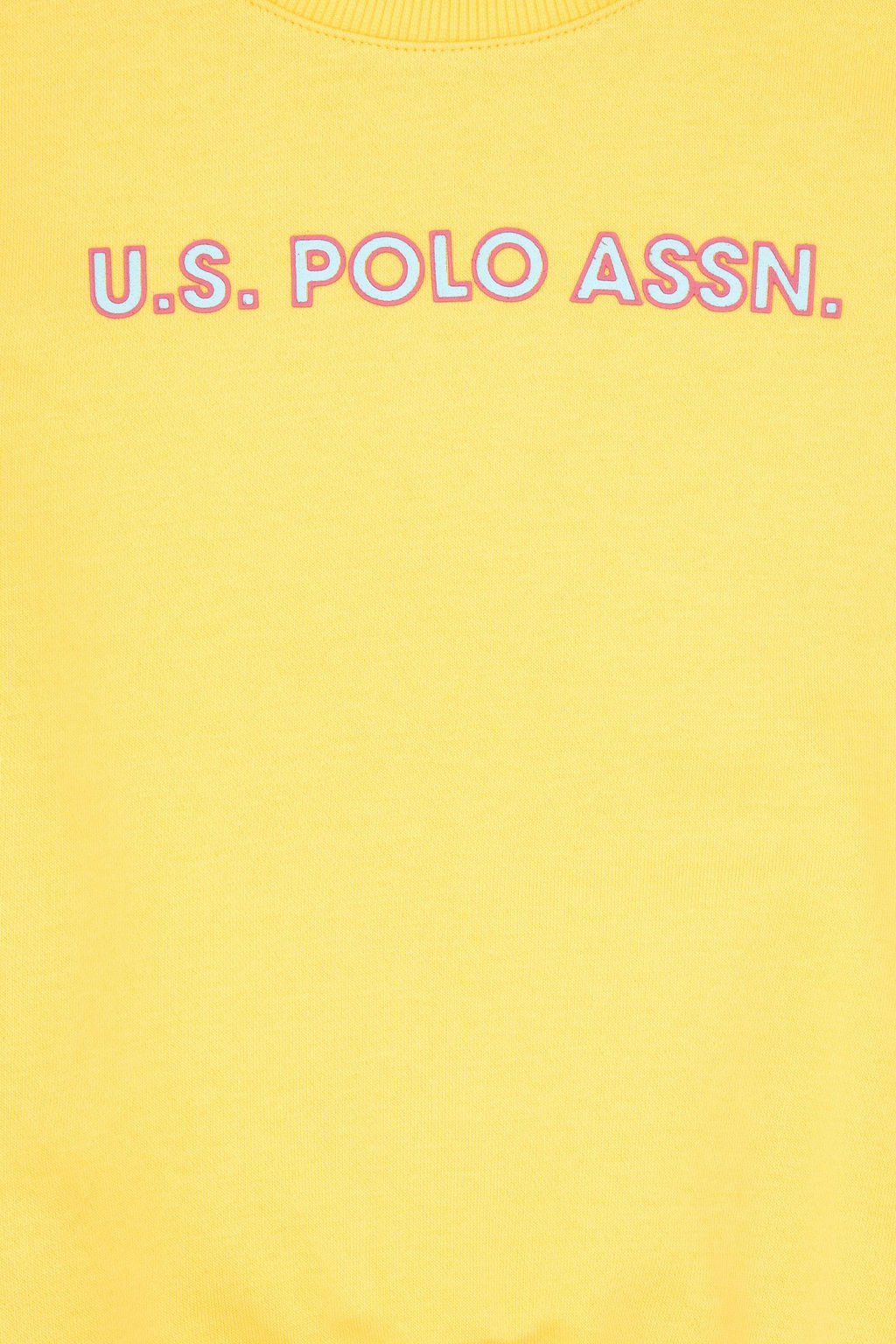 Желтый свитшот для девочки Неожиданная скидка в корзине - U.s. polo assn фото 4