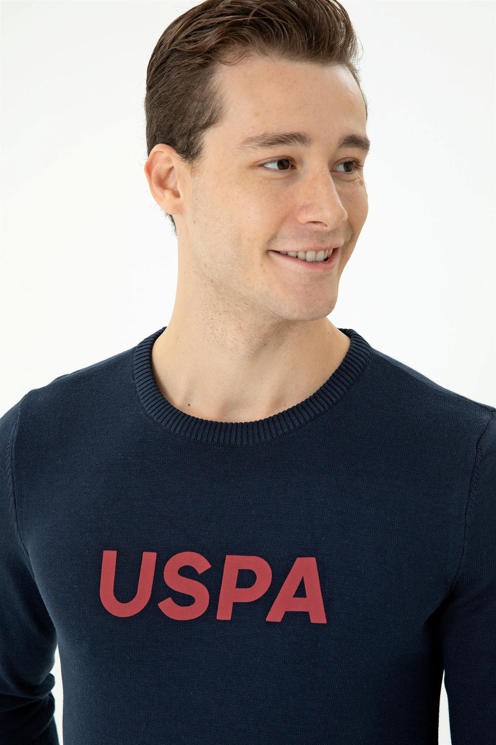 Мужской темно-синий свитер Неожиданная скидка в корзине - U.s. polo assn фото 2