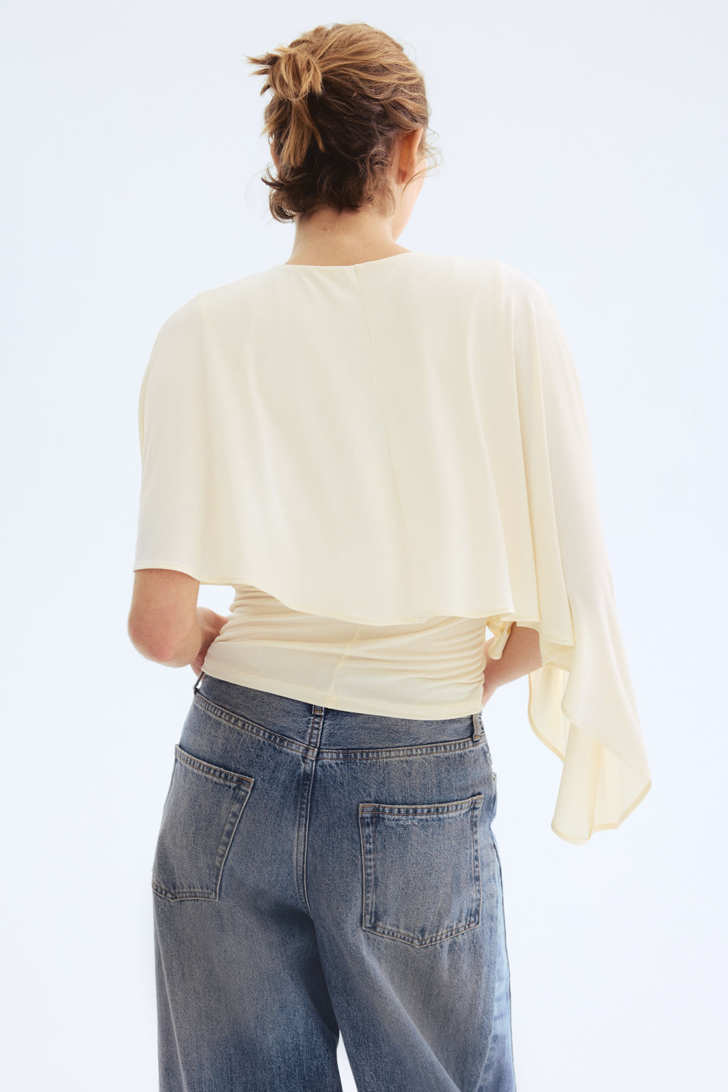 Top con detalle efecto capa - H&m фото 7