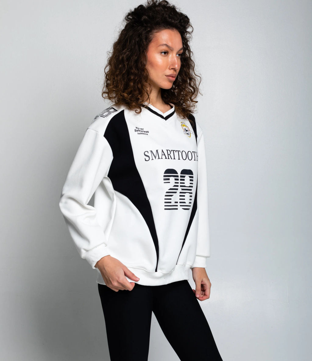 Свитшот #КТ028 (3), белый