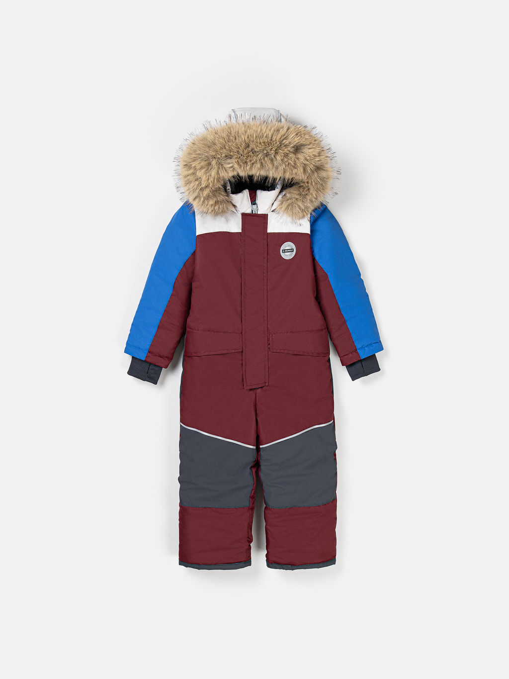 Комбинезон зимний с системой роста Гранат - Bungly фото 2