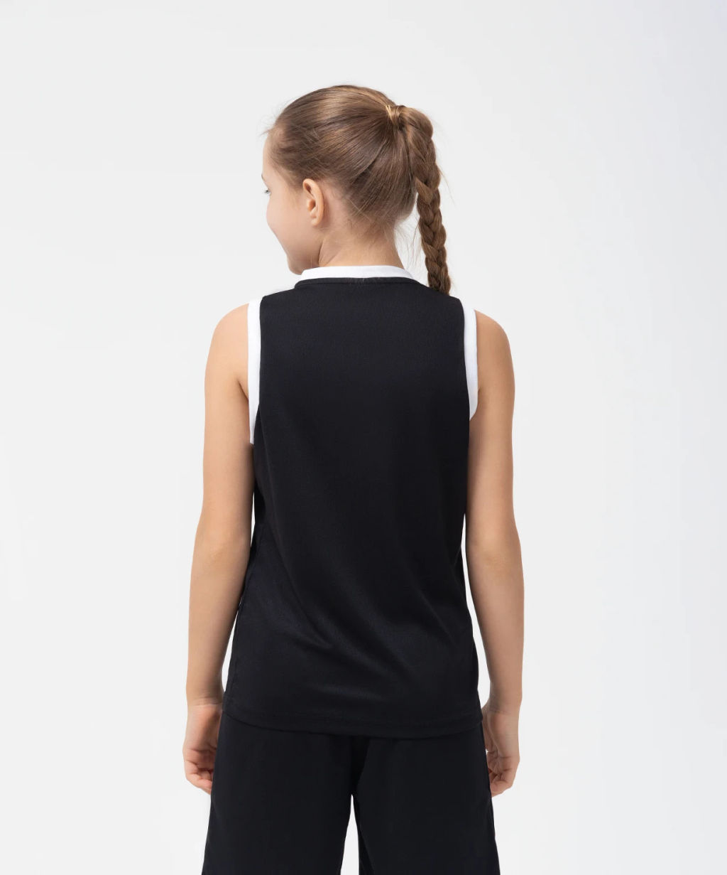 Майка баскетбольная JOGEL CAMP Basic, черный, детский  фото 5