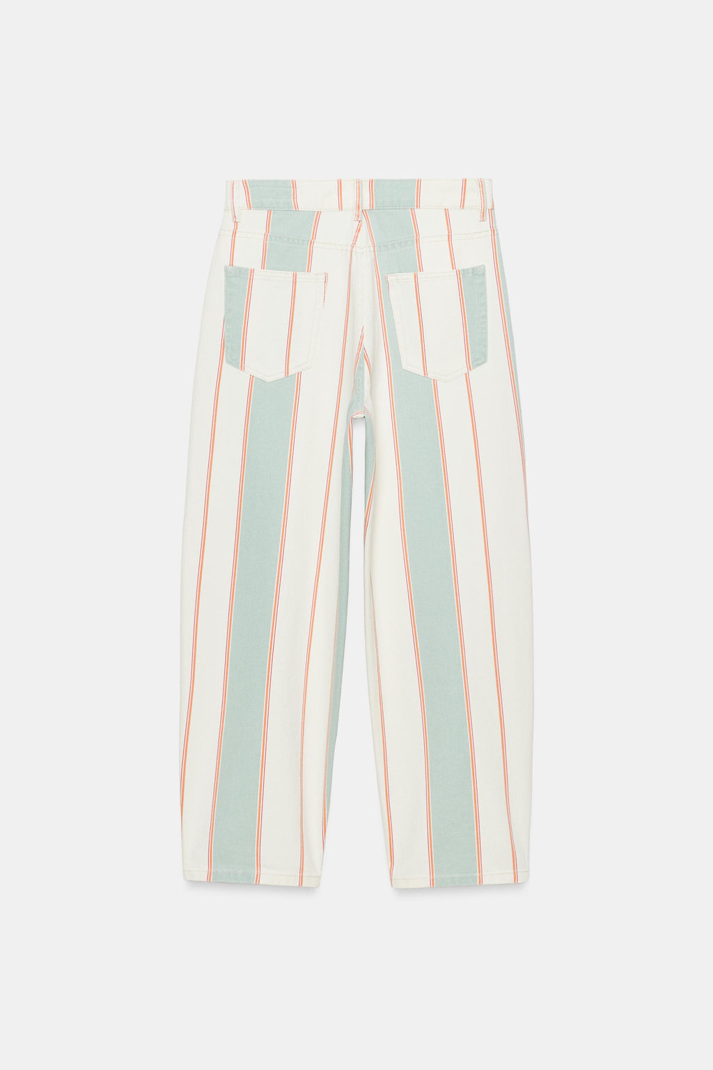 JEANS ZW COLLECTION TAPERED TIRO MEDIO RAYAS / rayas