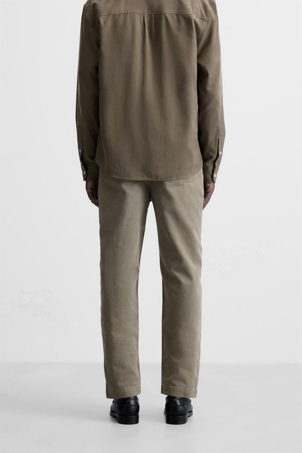 REGULAR FIT TROUSERS - Zara фото 3