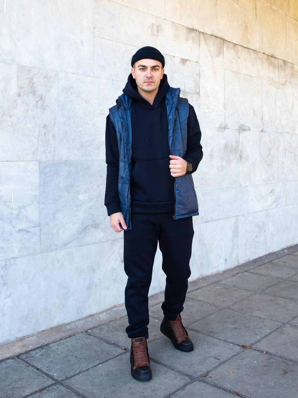 Мужской Мужской спортивный костюм БТ010, темный-графит от Спортсоло - Sportsolo фото 12