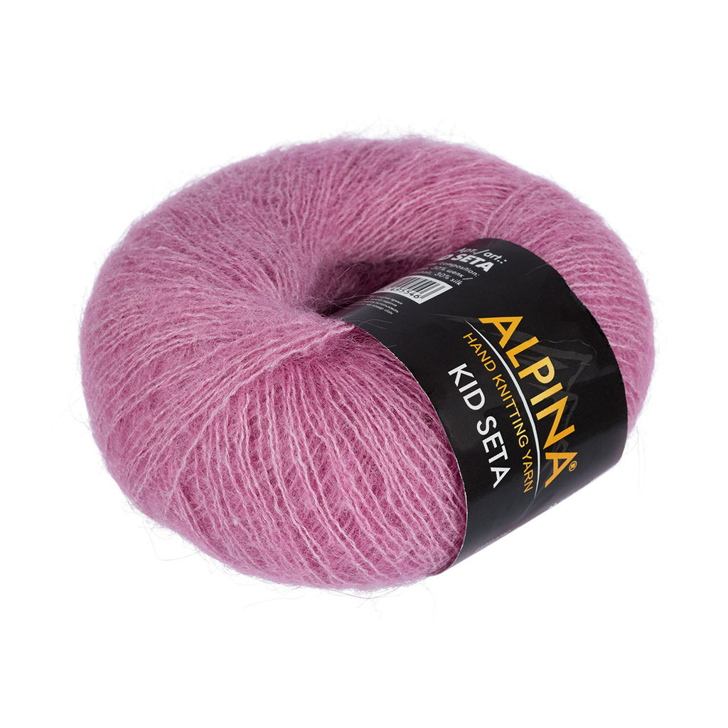 Пряжа ALPINA KID SETA 70% кид мохер, 30% шелк 4 шт. х 25 г 225 м  5 м