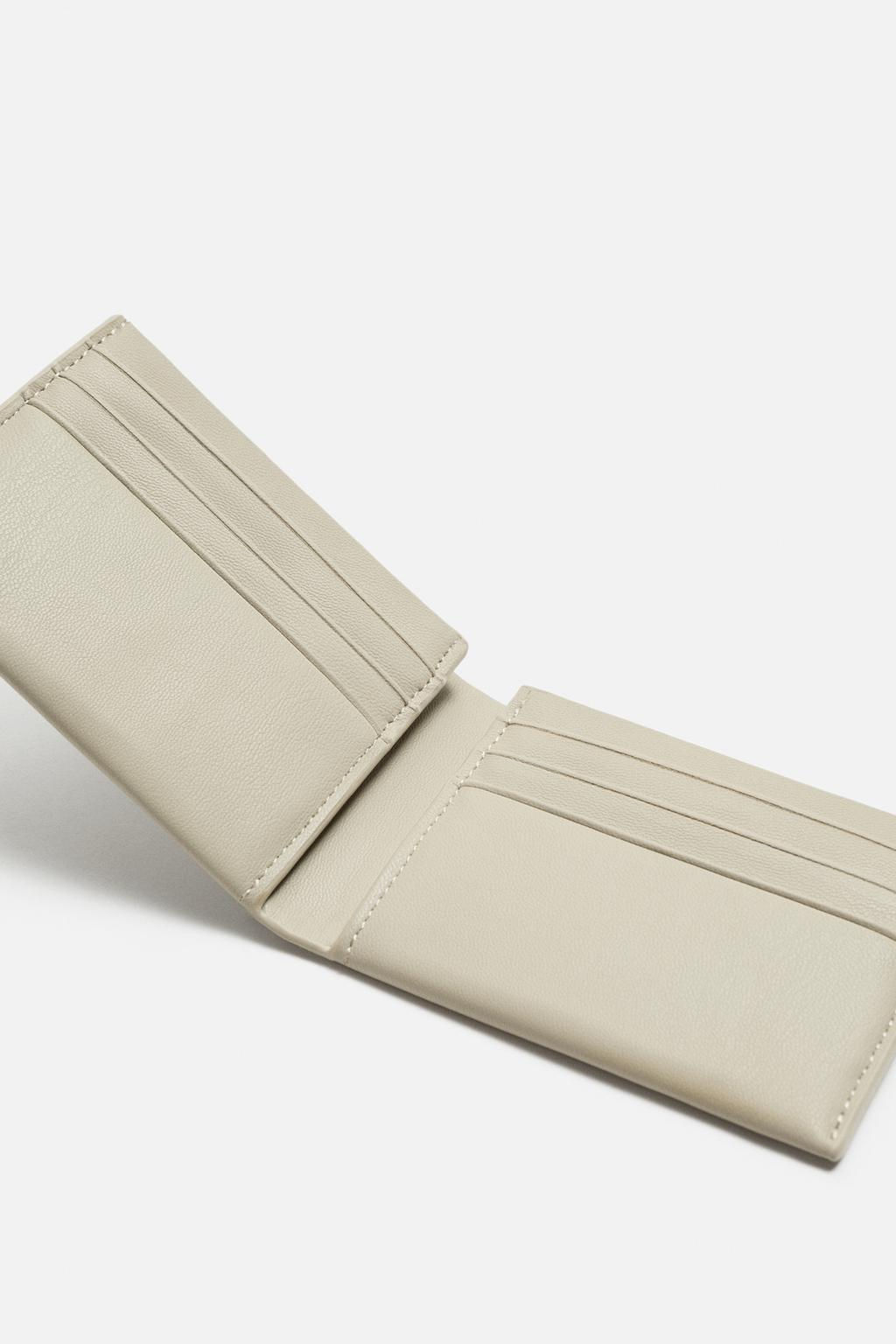 WALLET WITH TOPSTITCHING - Zara фото 3