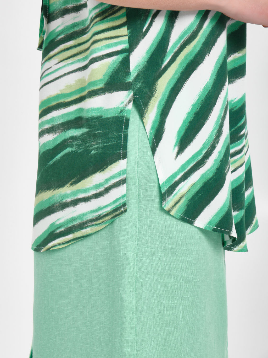 Блузка с принтом