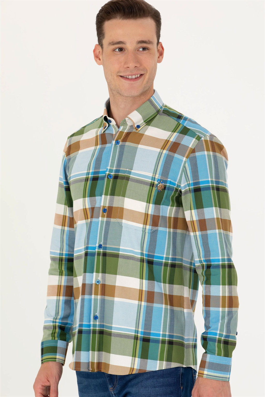 U. S. Polo Assn Мужская рубашка Lumberjack Saks - U.s. polo assn фото 11