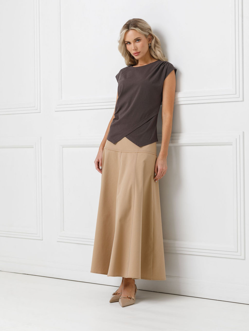 Топ с драпировкой - Stilla фото 2